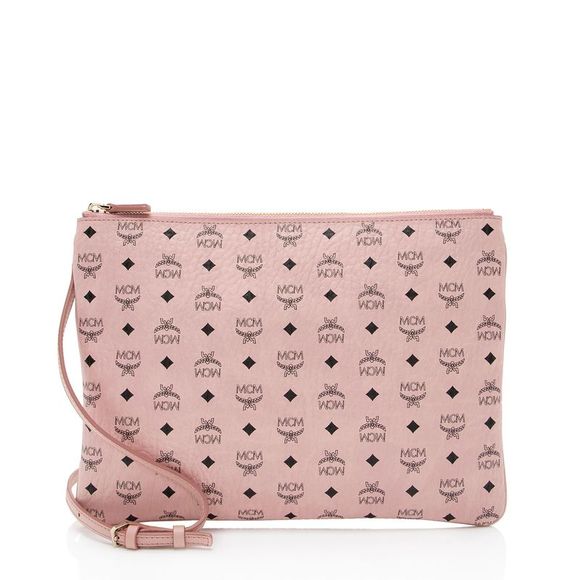 MCM Handbags - MCM Visetos Original Pouch Medium Crossbody Bag